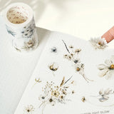Sticker Pet Tape - Pre - cut - Frosted Meadow - 70 mm - 7 - Washi Tape Shop - Tidformera