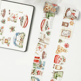 Sticker Pet Tape - Pre - cut - Frozen Paws - 60 mm - 2 - Washi Tape Shop - Tidformera