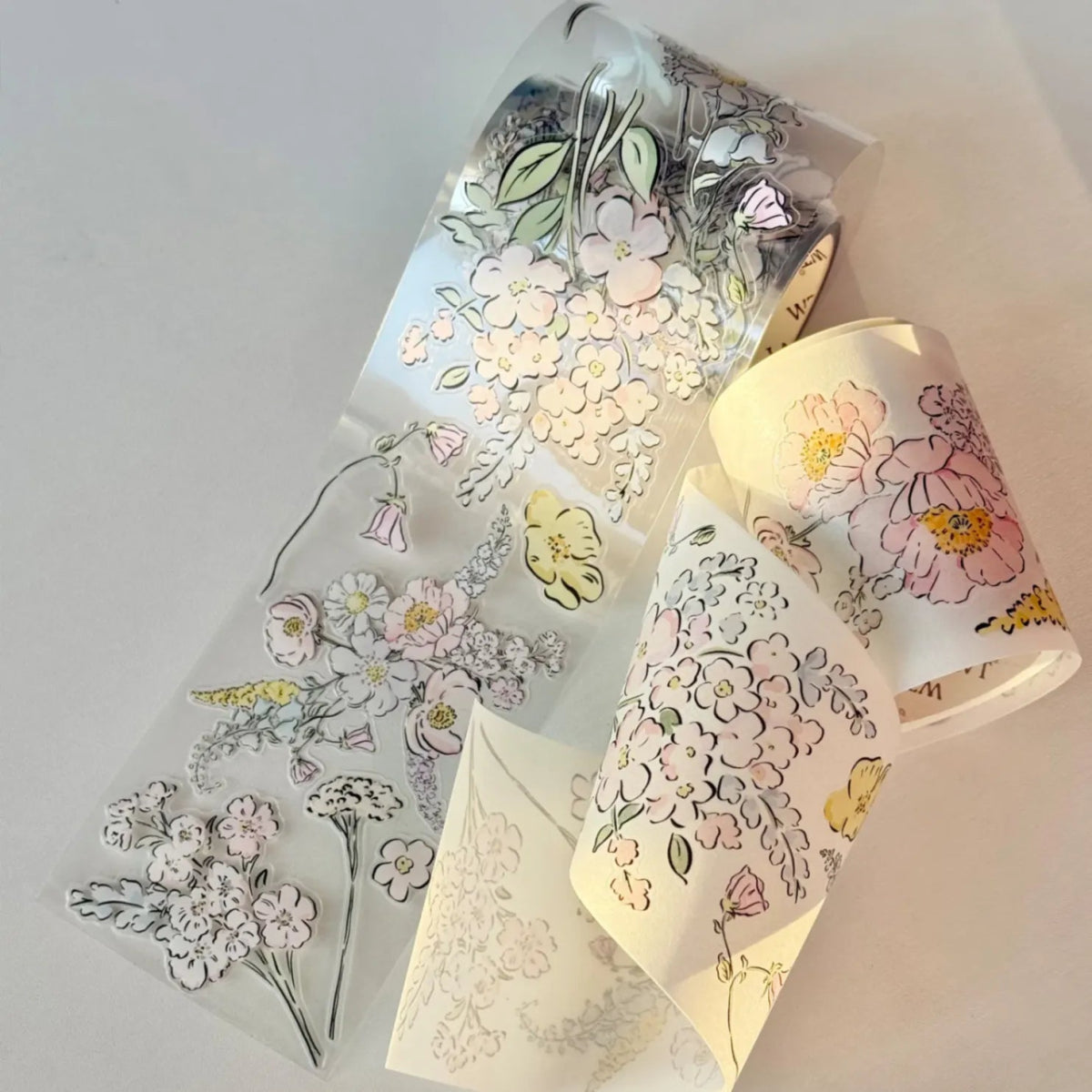 Sticker Pet Tape - Pre - cut - Garden Sprout - 65 mm - 5 - Washi Tape Shop - Tidformera