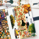 Sticker Pet Tape - Pre - cut - Heartstrings - 75 mm - 5 - Washi Tape Shop - Tidformera