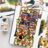 Sticker Pet Tape - Pre - cut - Heartstrings - 75 mm - 7 - Washi Tape Shop - Tidformera