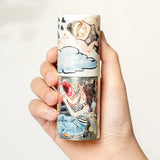 Sticker Pet Tape - Pre - cut - Leisurely Days - 60 mm - 5 - Washi Tape Shop - Tidformera