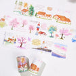 Sticker Pet Tape - Pre - cut - Misty Blush - 70 mm - 2 - Washi Tape Shop - Tidformera