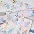 Sticker Pet Tape - Pre - cut - Morning Dew - 65 mm - 3 - Washi Tape Shop - Tidformera