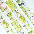 Sticker Pet Tape - Pre - cut - Sakura Voyage - 70 mm - 1 - Washi Tape Shop - Tidformera