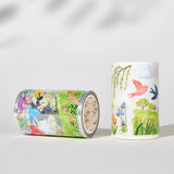 Sticker Pet Tape - Pre - cut - Sakura Voyage - 70 mm - 12 - Washi Tape Shop - Tidformera