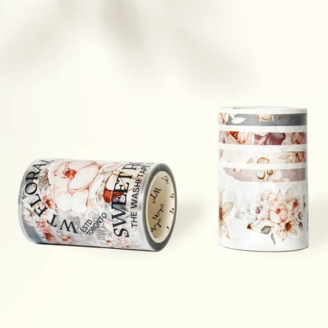 Sticker Pet Tape - Pre - cut - Sweet Rosé - 70 mm - 7 - Washi Tape Shop - Tidformera