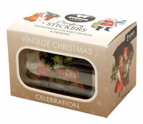 Sticker Pet Tape - Pre - cut - Vintage Christmas - Celebration 60 mm - 1 - Studio Light - Tidformera
