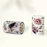 Sticker Pet Tape - Pre - cut - Violet Veil - 65 mm - 9 - Washi Tape Shop - Tidformera