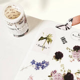 Sticker Pet Tape - Pre - cut - Violet Veil - 65 mm - 3 - Washi Tape Shop - Tidformera
