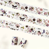 Sticker Pet Tape - Pre - cut - Violet Veil - 65 mm - 1 - Washi Tape Shop - Tidformera