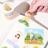 Sticker Pet Tape - Pre - cut - Yoga Ode - 65 mm - 5 - Washi Tape Shop - Tidformera