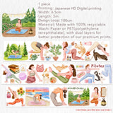 Sticker Pet Tape - Pre - cut - Yoga Sonnet - 65 mm - 9 - Washi Tape Shop - Tidformera