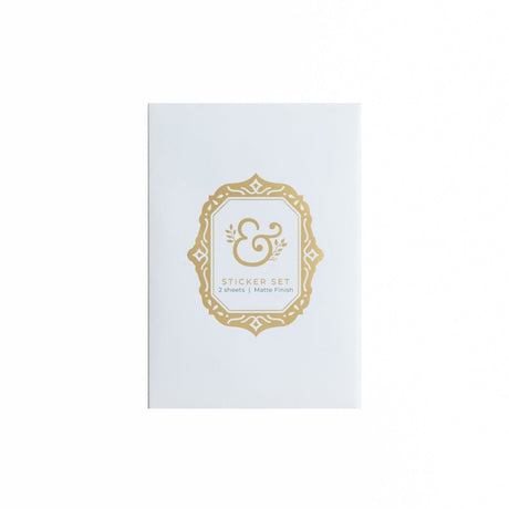 Sticker Set - Frame Wall - 2 ark - 3 - Archer & Olive - Tidformera