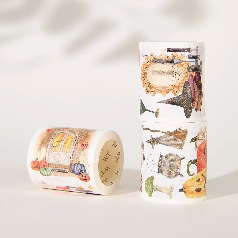 Sticker Set Washi Tape - Luminous Haunt - 3-pack - 14 - Washi Tape Shop - Tidformera