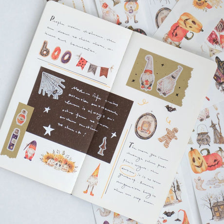 Sticker Set Washi Tape - Luminous Haunt - 3-pack - 6 - Washi Tape Shop - Tidformera