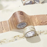 Sticker Set Washi Tape - Petals & Parchment - 4 - pack - 7 - Washi Tape Shop - Tidformera