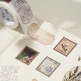 Sticker Set Washi Tape - Petals & Parchment - 4 - pack - 9 - Washi Tape Shop - Tidformera