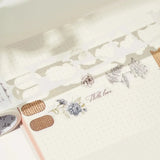 Sticker Set Washi Tape - Petals & Parchment - 4 - pack - 8 - Washi Tape Shop - Tidformera