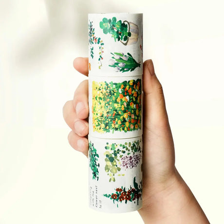 Sticker Set Washi Tape - Spring Oasis - 3 - pack - 7 - Washi Tape Shop - Tidformera