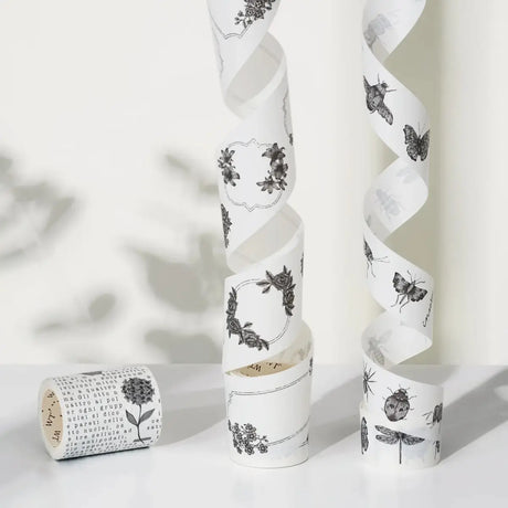 Sticker Set Washi Tape - Vintage Vibes - 3 - pack - 12 - Washi Tape Shop - Tidformera