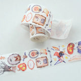Sticker Washi Tape - Pre-cut - Ghoulish Gathering - 55 mm - 7 - Washi Tape Shop - Tidformera