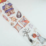 Sticker Washi Tape - Pre-cut - Ghoulish Gathering - 55 mm - 8 - Washi Tape Shop - Tidformera