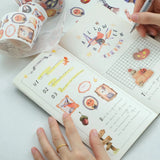 Sticker Washi Tape - Pre-cut - Ghoulish Gathering - 55 mm - 10 - Washi Tape Shop - Tidformera
