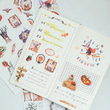 Sticker Washi Tape - Pre-cut - Ghoulish Gathering - 55 mm - 6 - Washi Tape Shop - Tidformera