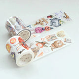 Sticker Washi Tape - Pre-cut - Ghoulish Gathering - 55 mm - 9 - Washi Tape Shop - Tidformera