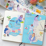 Sticker Washi Tape - Pre - cut - Hello Weekend - 70 mm - 5 - Washi Tape Shop - Tidformera