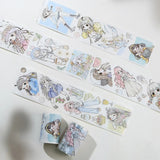 Sticker Washi Tape - Pre - cut - Honey Sprout - 65 mm - 3 - Washi Tape Shop - Tidformera
