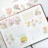 Sticker Washi Tape - Pre - cut - Petal Post - 60 mm - 5 - Washi Tape Shop - Tidformera