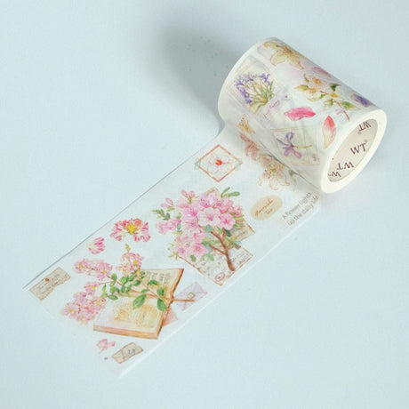 Sticker Washi Tape - Pre - cut - Petal Post - 60 mm - 9 - Washi Tape Shop - Tidformera