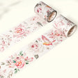 Sticker Washi Tape - Pre - cut - Pink Velvet - 60 mm - 1 - Washi Tape Shop - Tidformera
