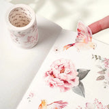 Sticker Washi Tape - Pre - cut - Pink Velvet - 60 mm - 2 - Washi Tape Shop - Tidformera