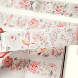 Sticker Washi Tape - Pre - cut - Pink Velvet - 60 mm - 3 - Washi Tape Shop - Tidformera