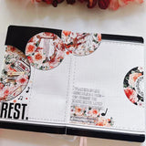 Sticker Washi Tape - Pre - cut - Rose Sonata - 60 mm - 4 - Washi Tape Shop - Tidformera