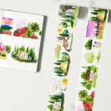 Sticker Washi Tape - Pre - cut - Spring Awakening - 60 mm - 3 - Washi Tape Shop - Tidformera