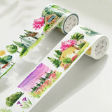 Sticker Washi Tape - Pre - cut - Spring Awakening - 60 mm - 5 - Washi Tape Shop - Tidformera