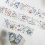 Sticker Washi Tape - Pre - cut - Studio Sprout - 65 mm - 7 - Washi Tape Shop - Tidformera