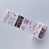 Sticker Washi Tape - Pre-cut - The Healing Mind - 60 mm - 3 - Washi Tape Shop - Tidformera
