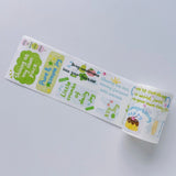 Sticker Washi Tape - Pre-cut - The Peaceful Mind - 60 mm - 3 - Washi Tape Shop - Tidformera