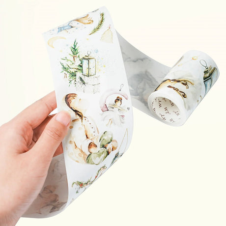 Sticker Washi Tape - Pre - cut - Winter Dreamscape - 70 mm - 5 - Washi Tape Shop - Tidformera