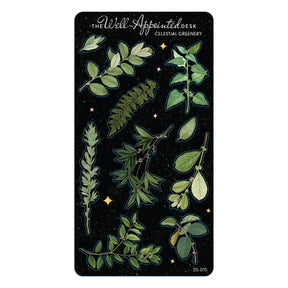 Stickers - Celestial Greenery - 1 - The Well-Appointed Desk - Tidformera