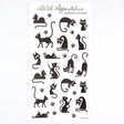 Stickers - Everyday Is Caturday - Black - 1 - The Well-Appointed Desk - Tidformera