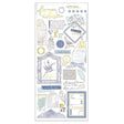 Stickers Frame collage - Blue - 1 - Mind Wave - Tidformera