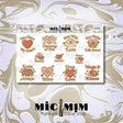 Stickers Mic & Mim - Heart to Heart - 1 - MIC & MIM Premium Paper Shop - Tidformera