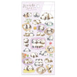 Stickers Ohirune family sticker - Sasamura family från Mind Wave. Ett ark med klistermärken där motivet är pandor. - Tidformera