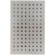 Stickers Paper Poetry - Office sticker - Alfabetet - 1 - Rico Design - Tidformera